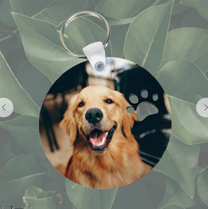 Custom Pet Keychain