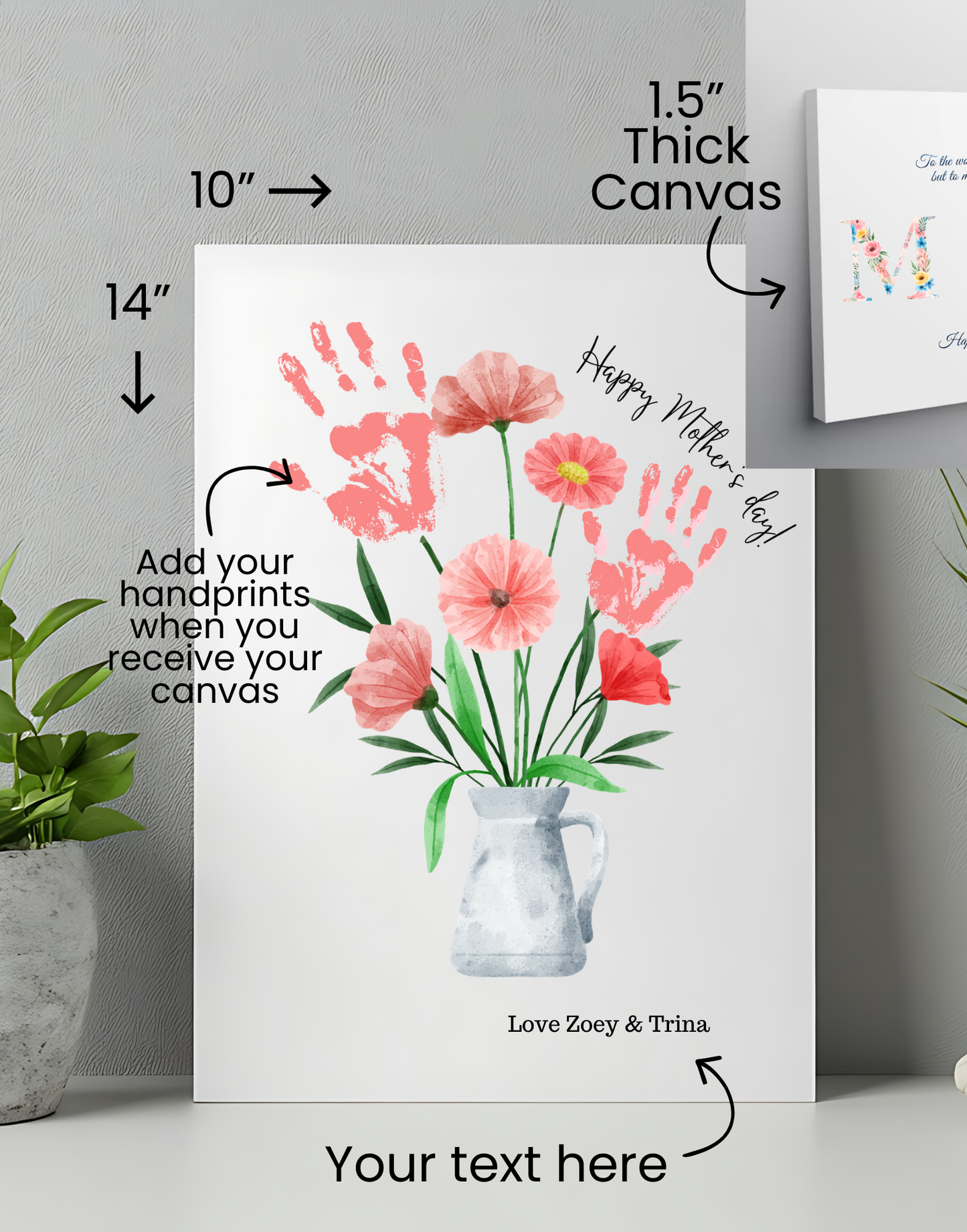 Handprint Keepsake Canvas