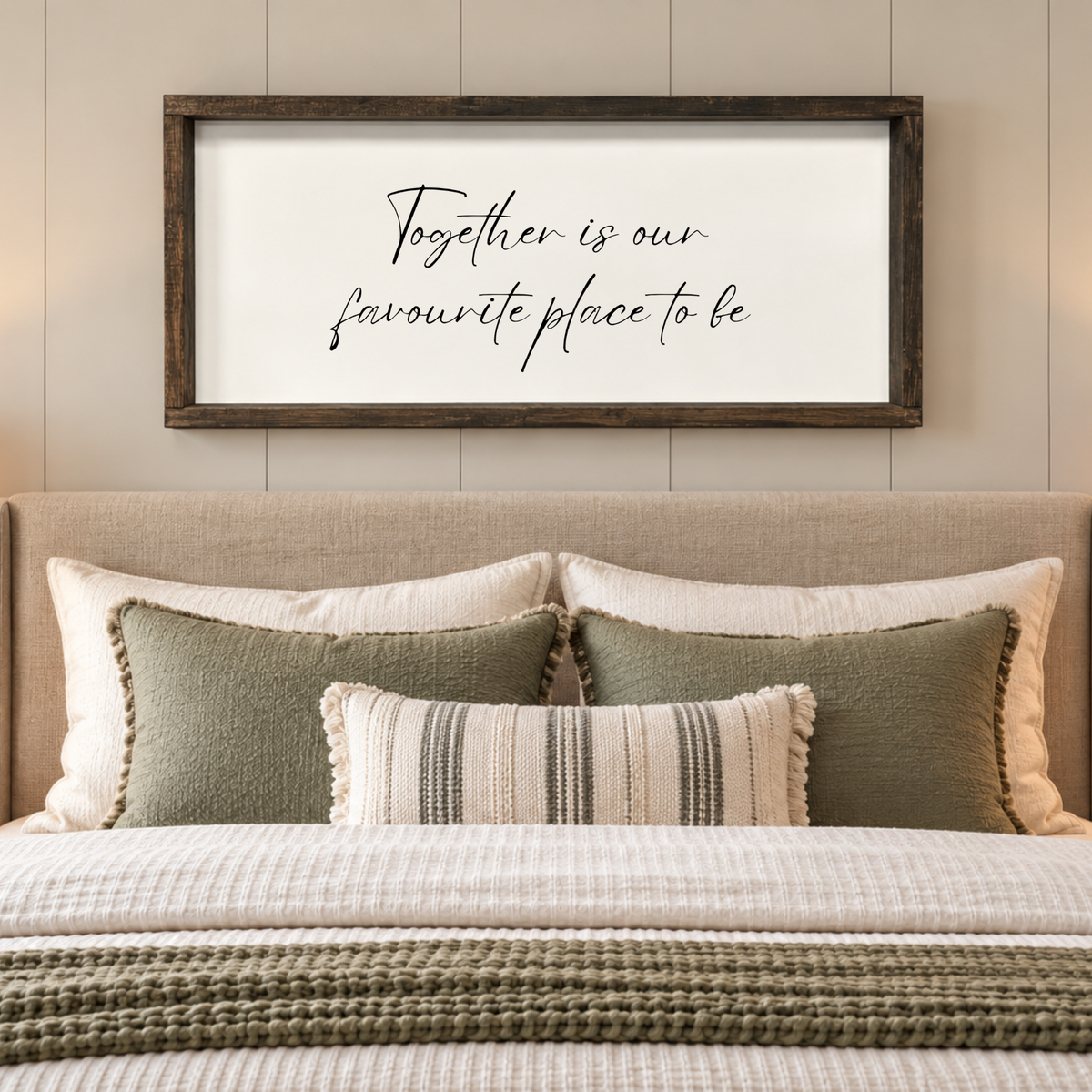 Farm house sign