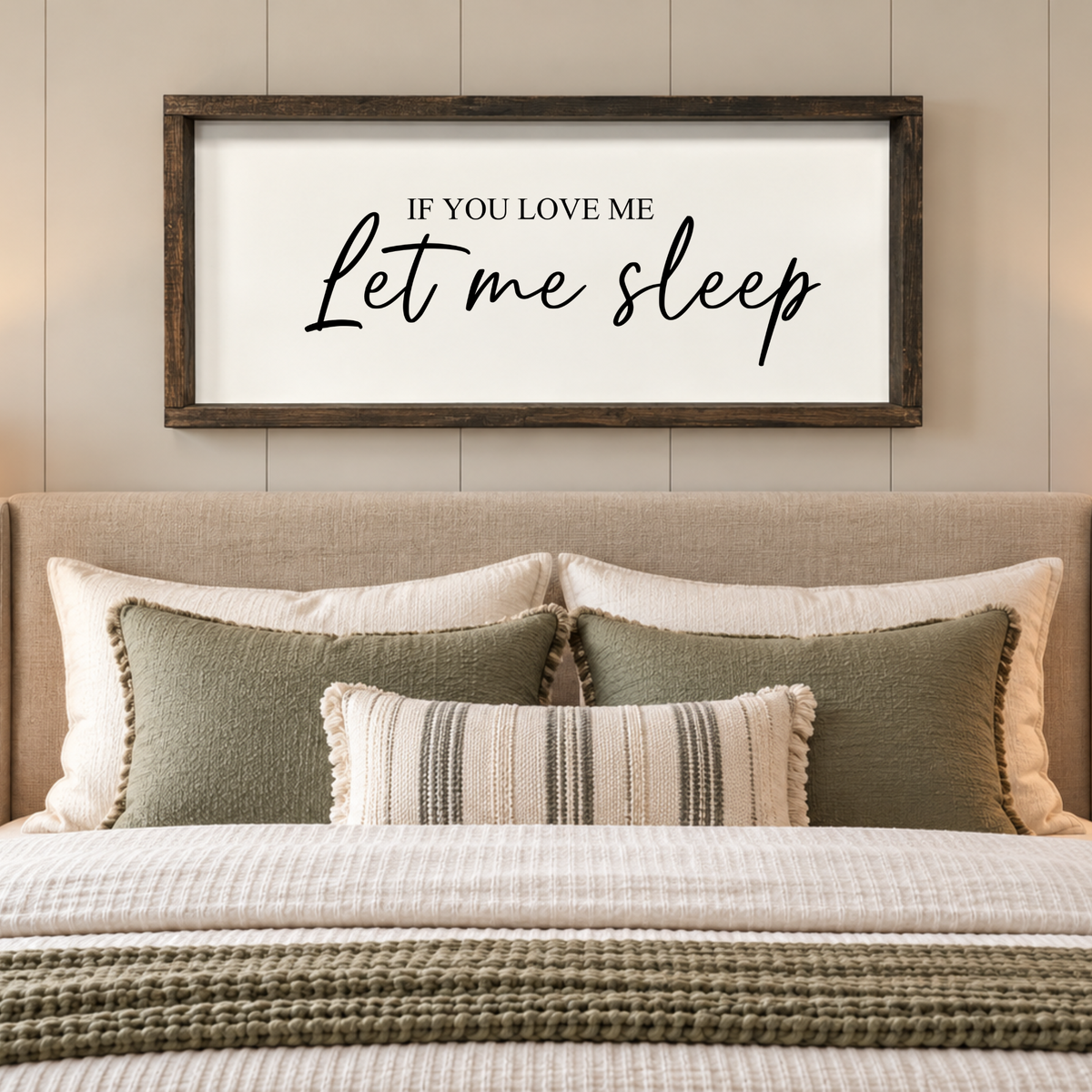 Farm house sign