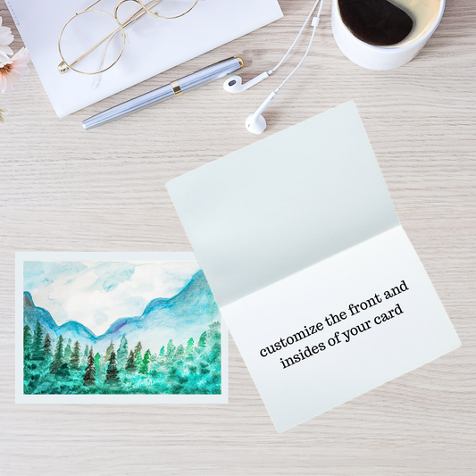 Folding Card 5.5x4.25in